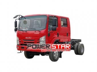 Isuzu 4x4 off road double cabin fire truck