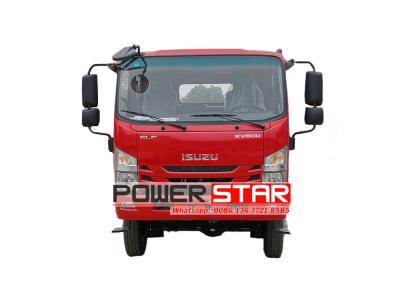Isuzu 4x4 off road double cabin fire truck