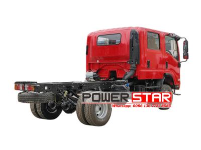 Isuzu 4x4 off road double cabin fire truck