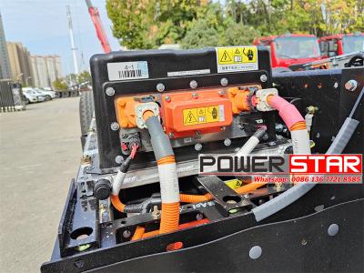 Isuzu EVM600 electric rear load compactor truck