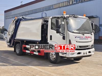 Isuzu EVM600 electric rear load compactor truck
