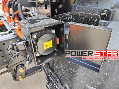 Isuzu EVM600 electric rear load compactor truck