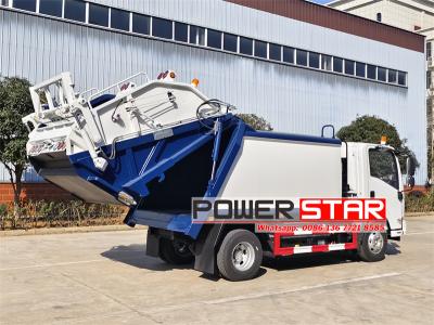 Isuzu EVM600 electric rear load compactor truck