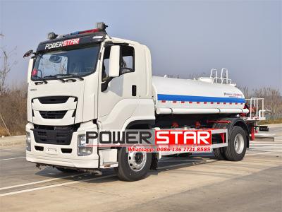 Isuzu FVR 10 cbm dust control water truck