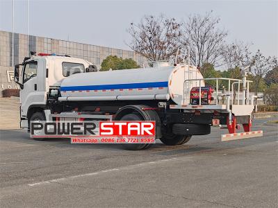 Isuzu FVR 10 cbm dust control water truck