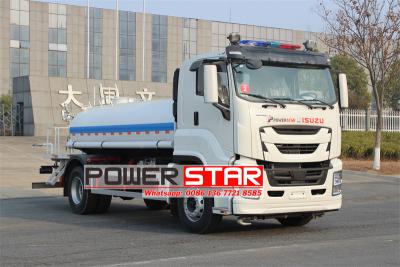 Isuzu FVR GIGA 10cbm water bowser truck
