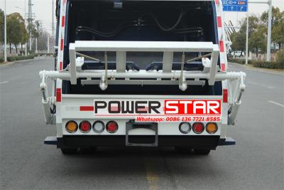 Isuzu NPR ELF automatic refuse service rear loader