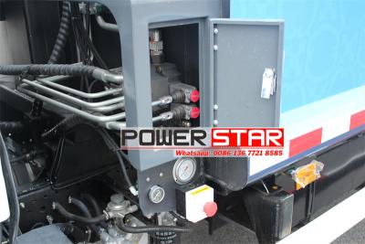 Isuzu NPR ELF automatic refuse service rear loader