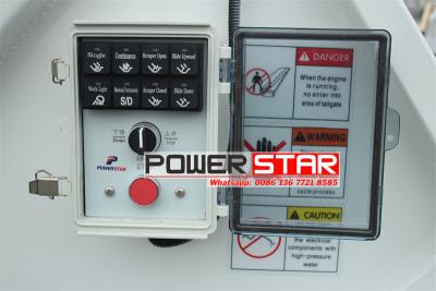 Isuzu NPR ELF automatic refuse service rear loader