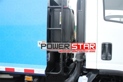 Isuzu NPR ELF automatic refuse service rear loader