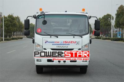 Isuzu NPR ELF automatic refuse service rear loader