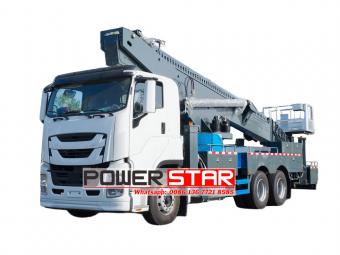 Isuzu 56 m aerial lift bucket truck