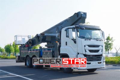 Isuzu 56 m aerial lift bucket truck