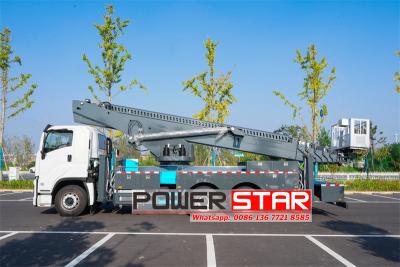 Isuzu 56 m aerial lift bucket truck