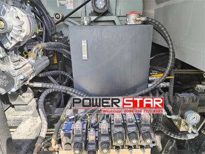 Isuzu FVR truck mounted 12 cbm road sweeper