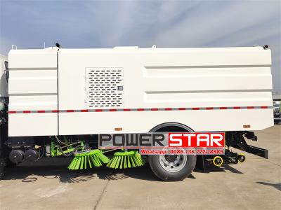 Isuzu FVR truck mounted 12 cbm road sweeper