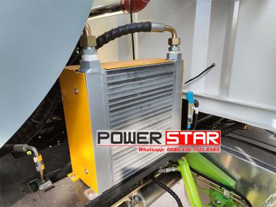 Isuzu FVR truck mounted 12 cbm road sweeper