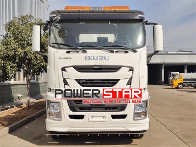 Isuzu FVR truck mounted 12 cbm road sweeper