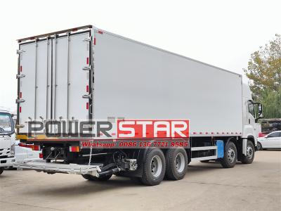 Isuzu commercial refrigerated box truck