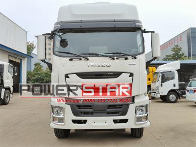 Isuzu commercial refrigerated box truck