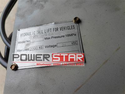 Isuzu commercial refrigerated box truck