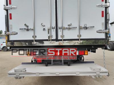 Isuzu commercial refrigerated box truck