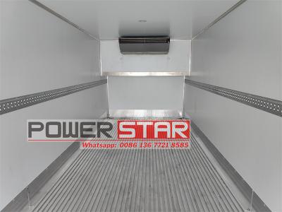 Isuzu commercial refrigerated box truck