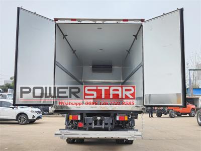 Isuzu commercial refrigerated box truck