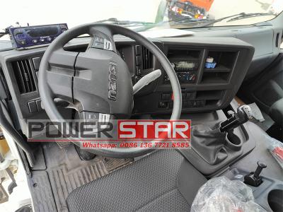 Isuzu commercial refrigerated box truck