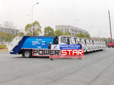 ISUZU NPR 8CBM garbage compactor truck