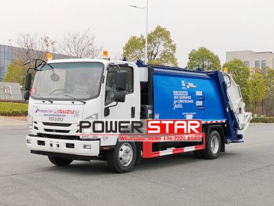 ISUZU NPR 8CBM garbage compactor truck