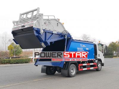 ISUZU NPR 8CBM garbage compactor truck