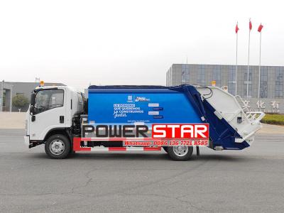 ISUZU NPR 8CBM garbage compactor truck