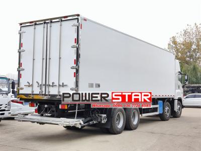 ISUZU GIGA 8×4 refrigerated truck for sale