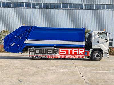 Isuzu GIGA heavy 22cbm solid waste compactor truck