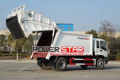 Isuzu QL1180XMFRY FVR 6HK1 engine Refuse Garbage Compactor Truck