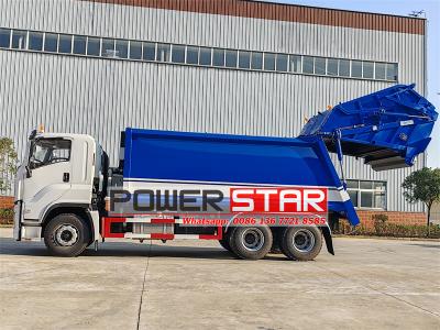 Isuzu GIGA heavy 22cbm solid waste compactor truck