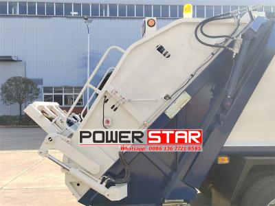 ISUZU 6CBM electric garbage compactor truck for sale
