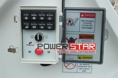 Isuzu 8 cbm trash truck compactor truck