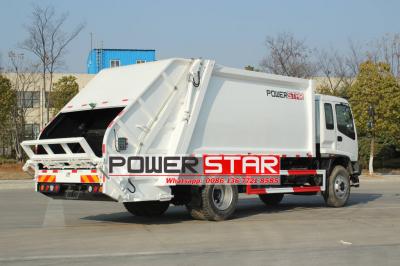 Isuzu QL1180XMFRY FVR 6HK1 engine Refuse Garbage Compactor Truck