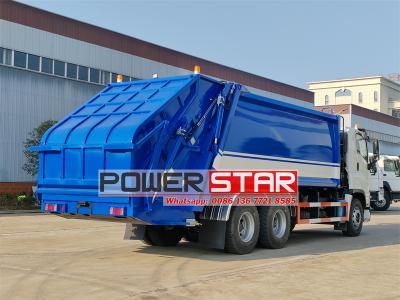 Isuzu GIGA heavy 22cbm solid waste compactor truck