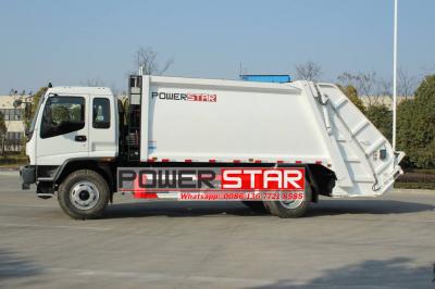 Isuzu QL1180XMFRY FVR 6HK1 engine Refuse Garbage Compactor Truck