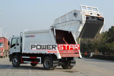 Isuzu QL1180XMFRY FVR 6HK1 engine Refuse Garbage Compactor Truck