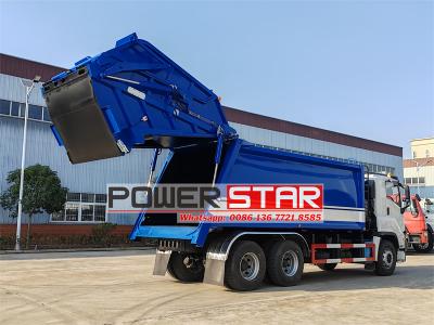 Isuzu GIGA heavy 22cbm solid waste compactor truck