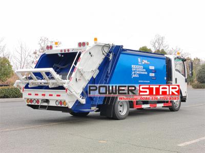 Isuzu NPR republic service rear loader