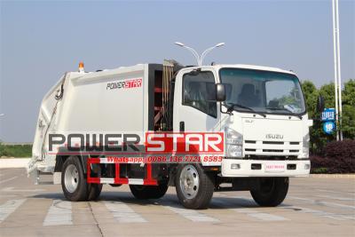 Isuzu 10 cbm garbage compactor truck