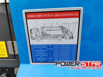 Isuzu NPR republic service rear loader