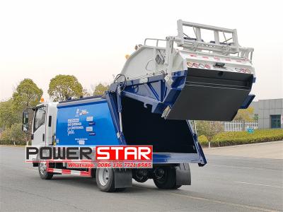 Isuzu NPR republic service rear loader
