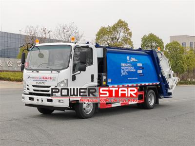 Isuzu NPR republic service rear loader
