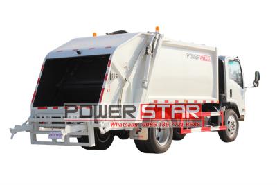 Isuzu 10 cbm garbage compactor truck